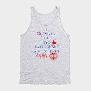 i survived the nyc earthquake Tank Top